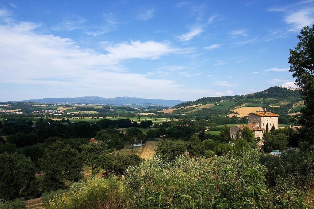 Gli Appartamenti Di Torre Bertona Todi Eksteriør billede